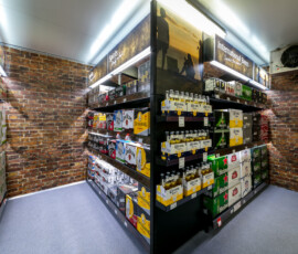 Advantage Line - coolroom at Liquor Legends Bottle Shop, Charnwood, ACT - Tuesday, 10 April 2018