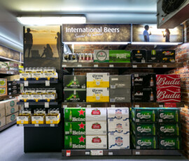 Advantage Line - coolroom at Liquor Legends Bottle Shop, Charnwood, ACT - Tuesday, 10 April 2018