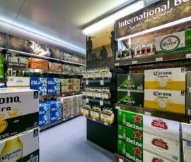 Advantage Line - coolroom at Liquor Legends Bottle Shop, Charnwood, ACT - Tuesday, 10 April 2018