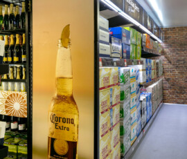 Advantage Line - coolroom at Liquor Legends Bottle Shop, Charnwood, ACT - Tuesday, 10 April 2018
