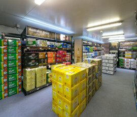 Advantage Line - coolroom at Liquor Legends Bottle Shop, Charnwood, ACT - Tuesday, 10 April 2018